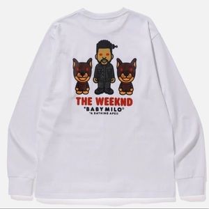 The Weeknd x Bape long sleeve